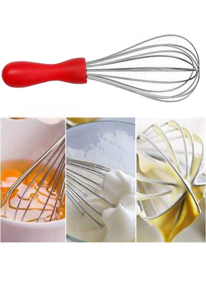 Oc9 Stainless Steel Egg Whisk/Egg Beater/Whisker (Pack of 2) for Kitchen - Image 5